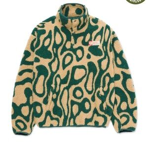 Parks Project Green and Tan Fleece Jacket